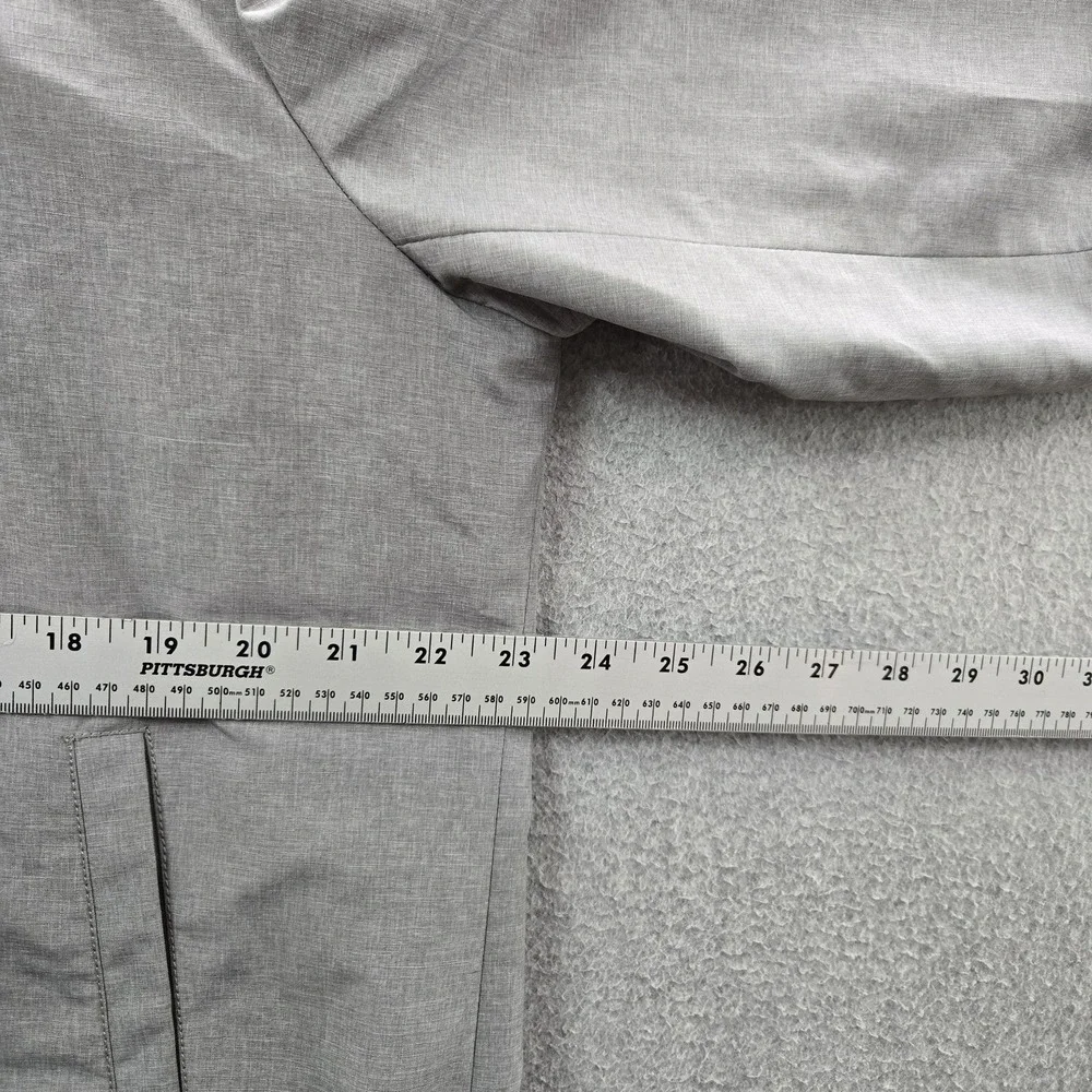 Banana Republic Men Jacket‎ L Gray Hooded
